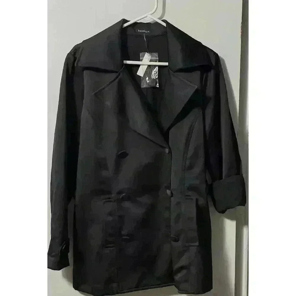 Women's‎ Bentley Blazer Jacket Large Black - Picture 1 of 8